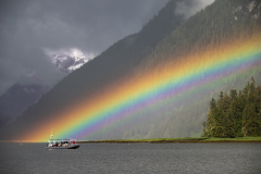 BC Rainforest rainbow